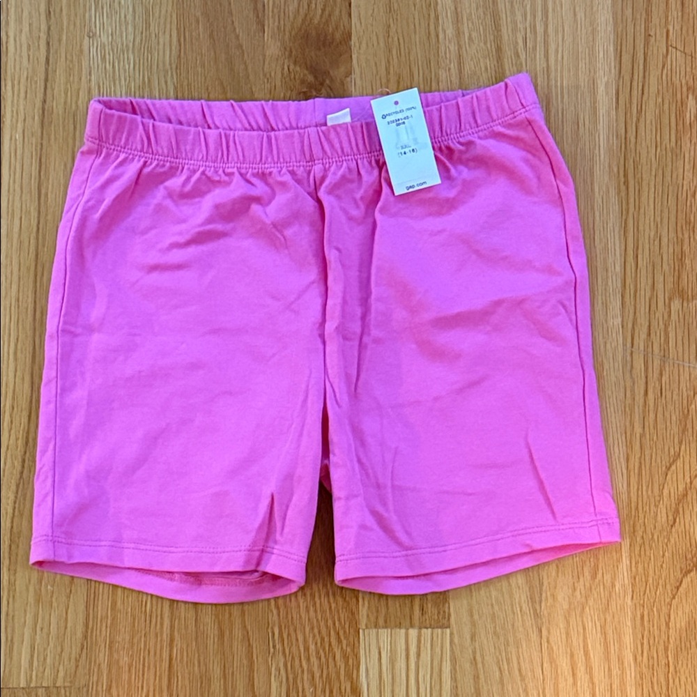 NWT GAP Kids pink cotton shorts sz XXL 14/16